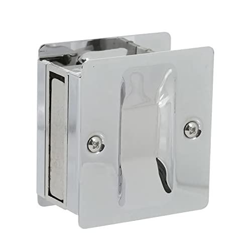 Delaney Hardware Pocket Door Passage (Bed/Bath) Polished Chrome miniatura 1