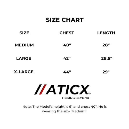Image of ATICX Men's Polyester Sports Sleeveless T Shirt - Gym Vest, Workout Sando, Training Tank Top, Cut Sleeves Quick Dry Tee for Running, Swimming, Badminton, Fitness & Sports