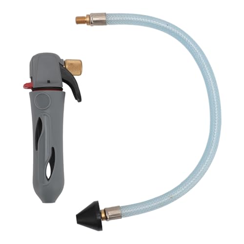 Herramienta Limpiadora de Tuberías de Drenaje de Aire Acondicionado con Función Oxigenante - Resistente y Portátil, Expulsor de Mangueras de Drenaje HVAC para Eliminar Obstrucciones, Gris miniatura 1