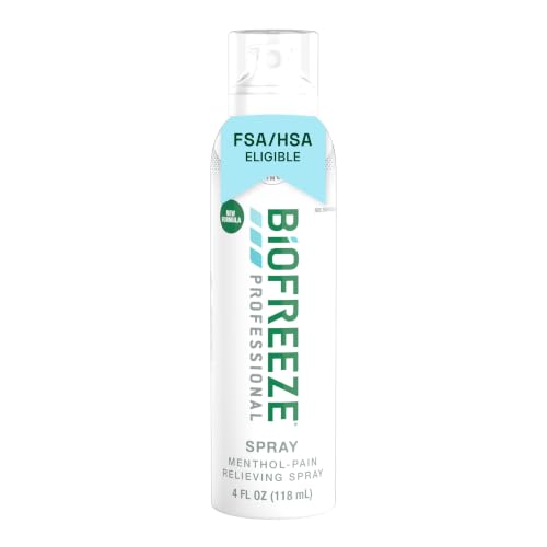 Biofreeze Professional Menthol Pain Relieving Spray 4 FL OZ
