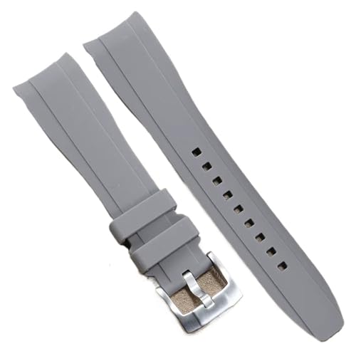 DNYXGDGSL IKAZCR[AbNXAeB\Ήvoh J[uGh o[Xgbv 18 20 22mm uXbg hVRXgoh(Grey-silver,21mm)