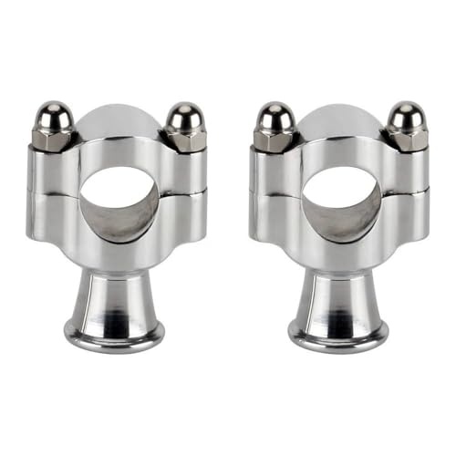 Rehausseur guidon universel en laiton 25mm avec pontet surélevé pour moto custom