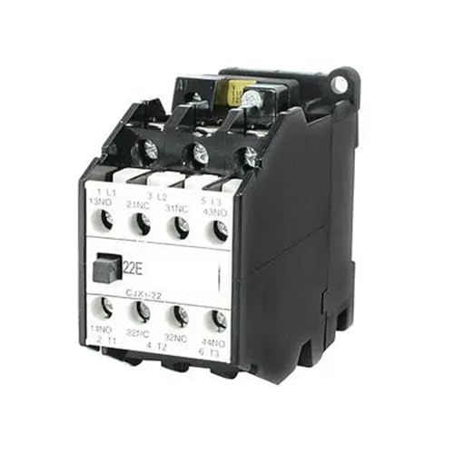 Contacteur de puissance 22A résolvez les coupures moteurs triphasés bobine 110V AC