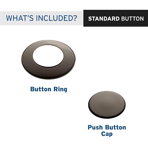 InSinkErator STC-MB SinkTop Switch Push Button, Mocha Bronze