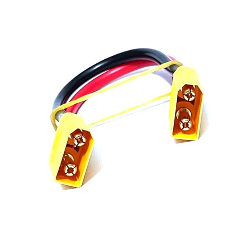 Connecteurs batterie XT90 mâle femelle plaqués or pour éviter les chutes de tension