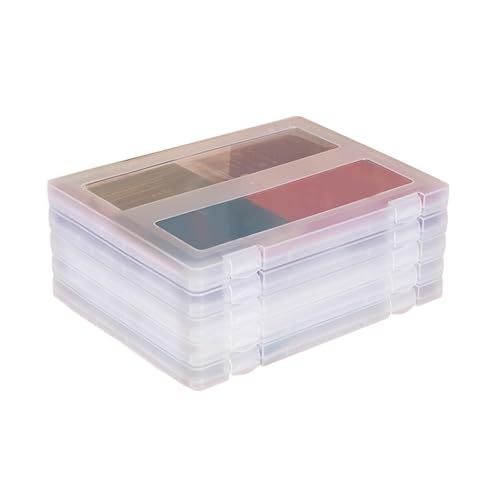 Voittozege 4 Pack A4 Paper Storage Box, A4 Document Case for 8.5