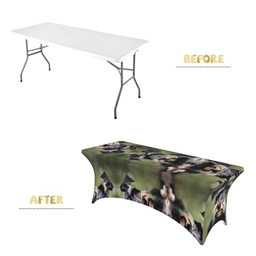 Nappe rectangulaire extensible élasthanne 1,8m schnauzer EdWal