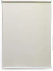 Persiana Rolo Translúcida Creme 80 (L) x 260 (A) cm Cortina Roller Bege Screen Solar 0,80 X 2,60