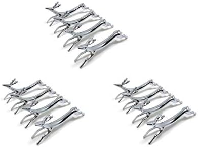 Silver ‘Dancing Deer’ Cutlery Rest for Knifes, Forks and Spoons (Set of 12) by BMTyne UK (Knife Rest Set)