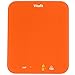 Vitafit 15kg Küchenwaage Digital mit Hoher Präzision 1g, Waagen-Profifabrik SEIT 2001, Digitalwaage zum Kochen und Backen, Briefwaage mit LED, 3 AAA-Batterien, Erfrischende Orange