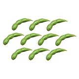 MAGICLULU 10 Piezas Edamame De Simulación Alimento De Comida Artificial Soja Falsa Mini Artificial Frutas Falsas Plantoys Vegetales Falsos De Polivinilo Juego Niño