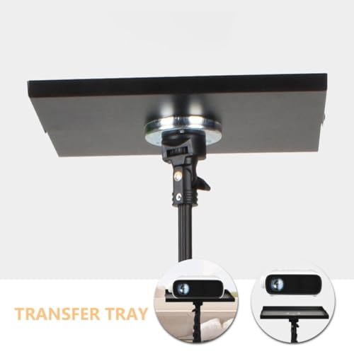Bandeja para proyector que elimina vibraciones con acero rígido y base plegable para trípode 4