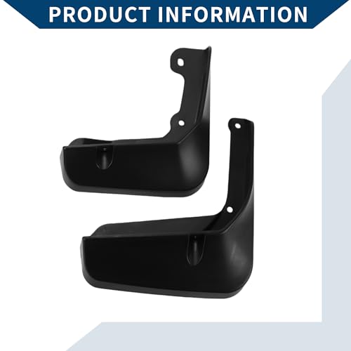 Image of Mud Flaps Splash Guards W /Mount Accessories for Toyota Camry 8th Generation 2015-2017 Front & Rear Mud Guards