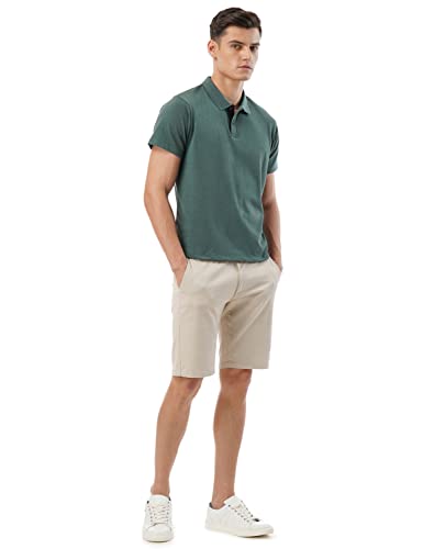 FYLTR Men's Casual Polo T-Shirt with Contrast Placket