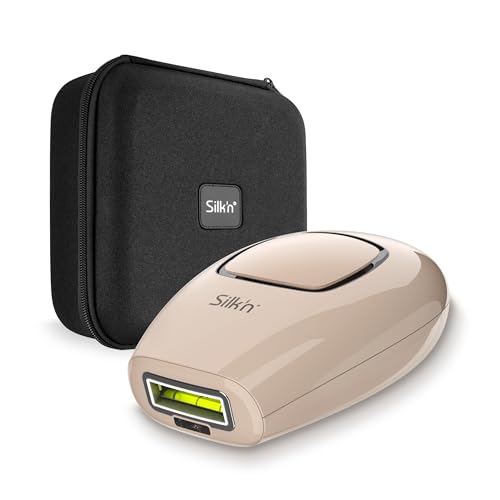 Silk'n Infinity Fast Compact IPL Laser Hair Removal Device for Women and Men, Painless Permanent Hair Reduction at Home for Face and Body, Automatic Skin Color Sensor, Ultra Fast, Travel Case Included by Silk'n - Used condition - US$275.32
