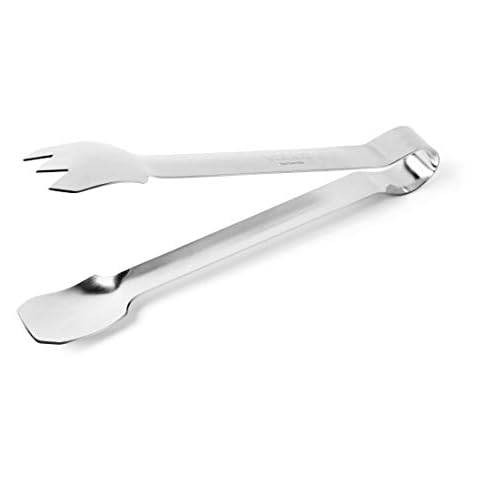 Vogue Stainless Steel 8-Inch Food Tongs Cover