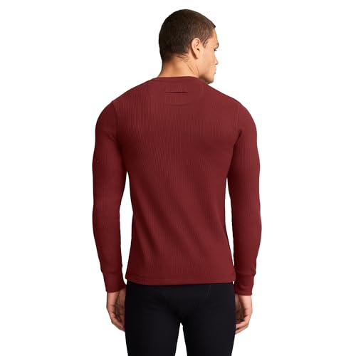 Jockey Men's Baselayer Tall Man Long Sleeve Waffle Henley2