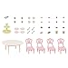 Calico Critters Sweets Party Set - The Perfect Dollhouse Accessories to Host a Tea Party for Your Critters!