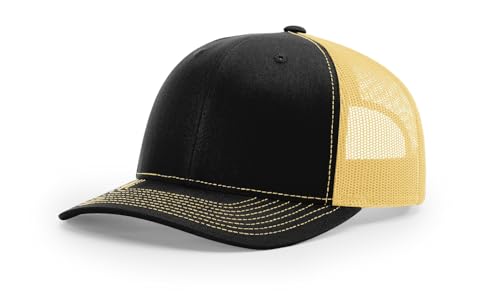 Image of Richardson 112 Trucker Hat - Premium Blank Baseball Cap, Adjustable Snapback Hat - Structured Six Panel Richardson Blank Hats
