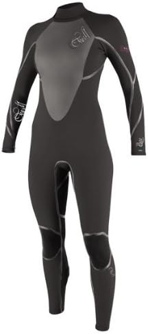 O'Neill Women's D-Lux 3Q Zip 3/2 FSW (Black)