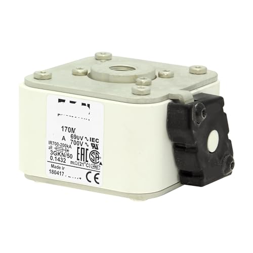 Fusible 170M6567 série cube standard européen pour armoires haute performance