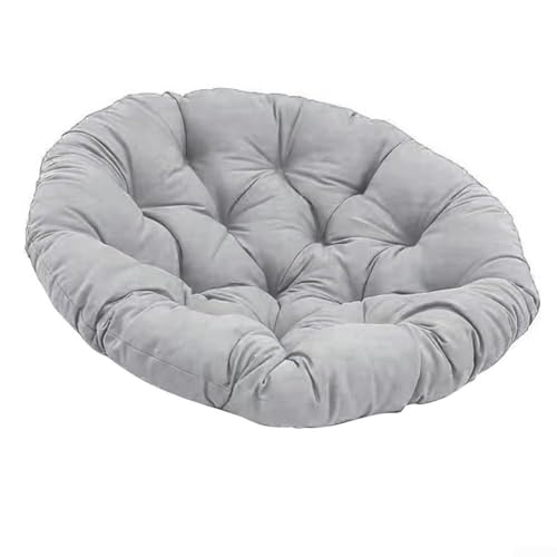 Coussin de siège rond imperméable 60x60 cm - Polyester - Panier suspendu - Salon, terrasse, meubles, confort