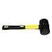 Produktbild Gummihammer Schonhammer mit Kunststoffgriff 900g schwarz/gelb