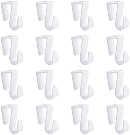 Amazon.com: UFURMATE Over Cabinet Door Hooks, 16Pcs Plastic Multi ...