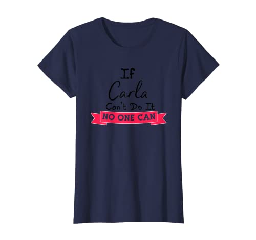 Carla Gifts - Disfraz de nombre personalizado para Carla Camiseta