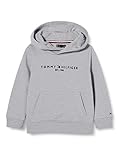  Tommy Hilfiger Jungen Essential Hoodie Pullover, Grey, 92