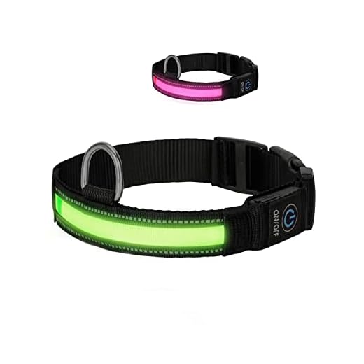 Nobleza - Collares LED para Perros, Collar Luminoso Perro de Mascota 3 Modos Collar Perro Luz con Recargable y Impermeable, Ajustable Collares LED para Pequeños Medianos Perros
