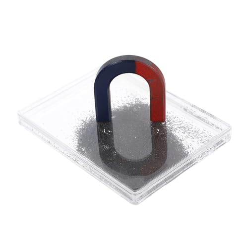 BUGUUYO Physiklaborausrüstung Magnetischer Demonstrator Eisen Eisenspäne-Sets Für Wissenschaftliche Experimente