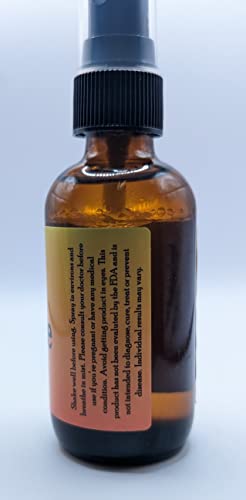 Hello Sunshine | Bergamot, Rose, And Lemon Essential Oil Body Mist | Aromatherapy Spray | Light Perfume | 100% Pure All Natural Uplifting Scent #TOP7