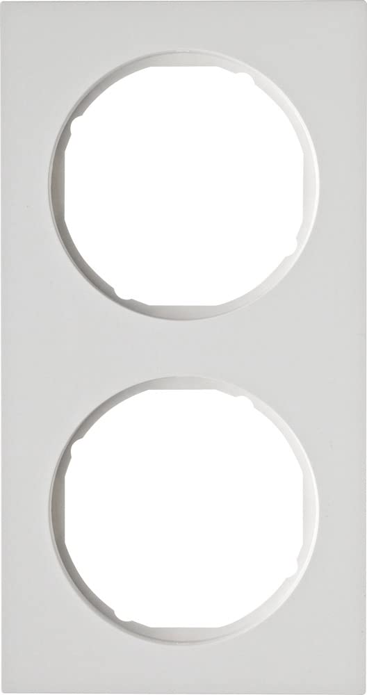 Hager r.3 Berk 10122289 Polar White Glossy Frame, X