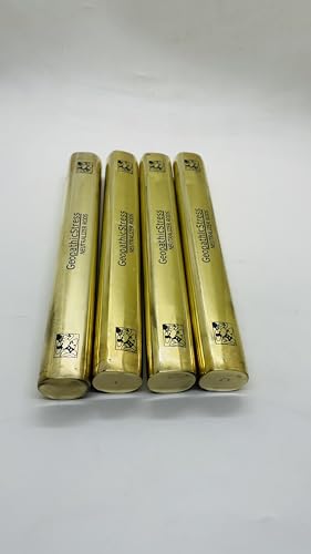 Image of Geopathic Stress Rods /Geopathic Neutralizer Brass Rods for Vastu Length 8 Inch Approx Removes Out The Negative Effects and Helps in Improving 4 Pieces