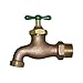 Legend Valve 107-265 Heavy Pattern Brass Hose Bibb, 4.3"x5.2"x1.3"