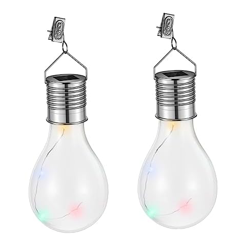SOLUSTRE Solar LED Hanging Bulb Cover