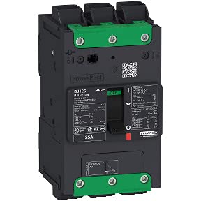 Square D - BDL36040 - Square D BDL36040 Thermal Magnetic Molded Case Circuit Breaker, 347/600 VAC, 40 A, 3-Pole, 25 kA