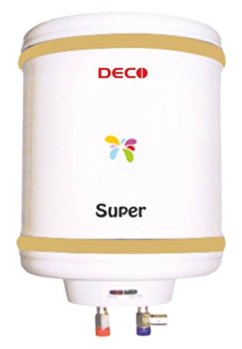Image of Deco Super Plus Eco 6-Litre Vertical Water Heater (Ivory)