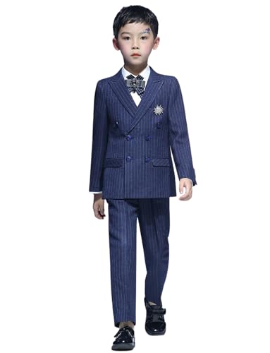 Costume rayé garçon idéal pour mariage et grands dîners officiels