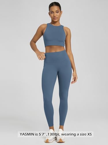 Image of ODODOS Buttery Soft Lounge Yoga Leggings with Pockets for Women 23 inch / 25 inch /28 inch High Waist Yoga Pants