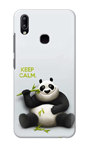Image of PRINTFIDAA� Printed Hard Back Cover Case for Vivo Y91 | Vivo Y93 | Vivo Y95 Back Cover (Cartoon Panda) -2808