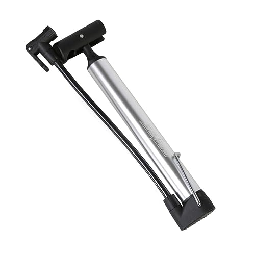 NAMOARLY Small Bike Pump Portable Tire Inflator Clip Floor Pump for Bikes Motorcycles Balls
