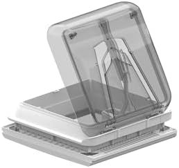 Fiamma Vent 28 x 28 cm Clear | Chrystal | Roof Hood Roof Hatch | ...