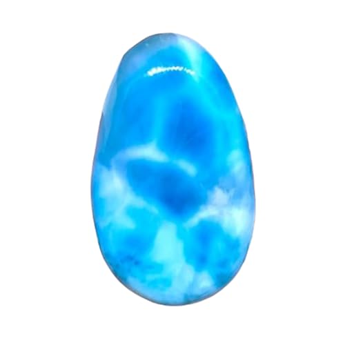 Larimar naturel cabochon pierre gemme lâche fabrication bijoux bague pendentif