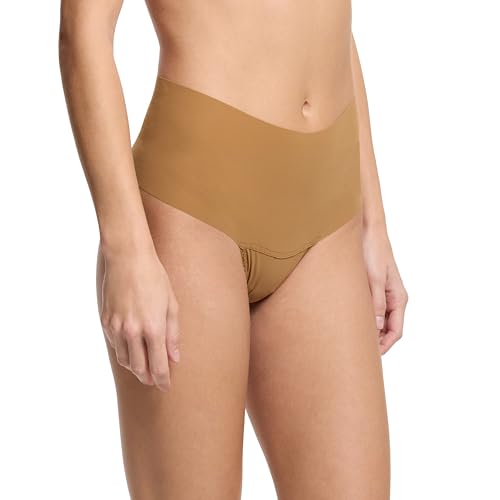 Image of hanky panky - BreatheSoft High Rise Thongs for Women | Microfibre Knit Underwear Panties, Lingerie | Sizes (XS-XL), 3 pack