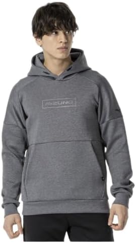 （14:00時点） トレーニングウェア ストレッチスウェット プルオーバー フーディ パーカー 32MCA561 グレー杢 S