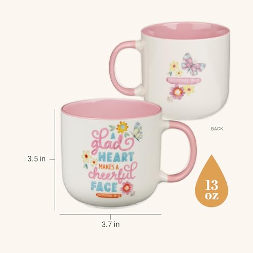 Image of Christian Art Gifts Large Ceramic Coffee Mug for Women & Girls