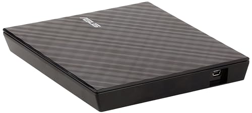 Gravador Dvd Externo Asus Sdrw-08d2s Slim 8x Preto