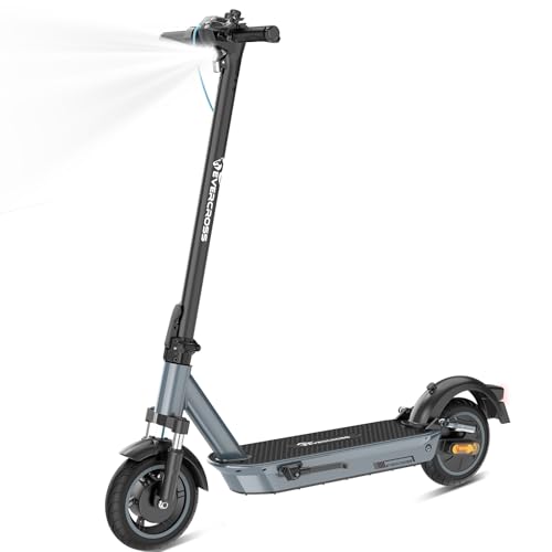 EVERCROSS EV10K MAX E Scooter mit Straßenzulassung (ABE), 70KM Reichweite, Faltbarer Offroad Elektroroller für Erwachsene mit APP,10'' Electric Scooter mit 18,2AH Batterie 400W Motor,Duale Stoßdämpfer